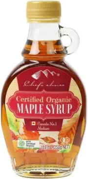 Organic Pure Canadian Maple Syrup, 189 Ml