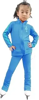 [LIUHUO] Ladies Skating Jacket Pants Suit Girls Training Clothes Skating Top Leggings