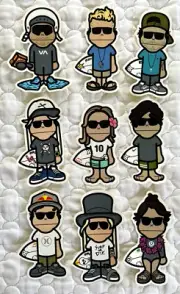 Sun Bum Ambassador Vinyl Sticker Collection WSL Surf Team Limited Edition