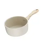 Milk Pan Multipurpose Wooden Handle Small Saucepan for Dorm RV Travel
