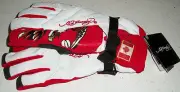 Ed Hardy Snow Gloves Ski Board Boogie Sled winter Canada Canadian Flag Xmas L