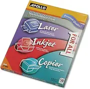 Apollo C/O Acco World All-Purpose Transparency Film, 8-1/2"X11", 50/Box