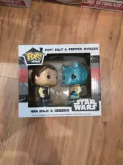 Funko POP! Star Wars Smuggler's Bounty Salt & Pepper Shakers -HAN SOLO & GREEDO