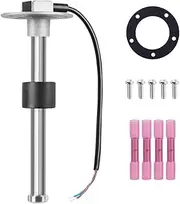 Sucicago Boat Fuel Sending Unit 16"(410mm) Fuel Sender Float Marine Stainless Steel Fuel Gauge Sending Unit Water Tank Sending Unit RV Tank Sensor Replacement for Car Truck Vehicle 240-33 ohm