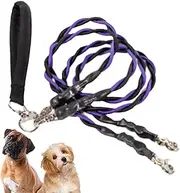 Dog Leads,Double Dog Walking Rope - Comfortable Strong Heavy Duty Pet Accessories for Park Walks Comfort Beach Pulling Outdoor Improved Safety Training