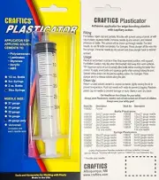 Craftics 30cc Solvent Applicator Syringe with 20 Gauge Needle