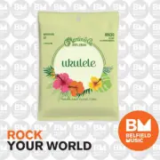 Martin M630 Fluorocarbon Ukulele Strings 4-String Uke Baritone - Belfield Music