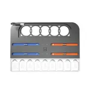 Charger Station for Switch 2 JoyCons 4 Controllers RGB Light Fast Charging Dock With 9 Game Card Storage Stand