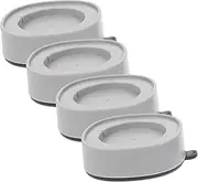 ETHZZLE 4pcs Anti-Slip Washing Machine Feet Pads Shock Absorption Leveling Pads for Washer Dryer Height Increase Design for Stability Vibration Control