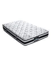 [Giselle Bedding] Spring Foam Single Mattress 24cm in White/Black
