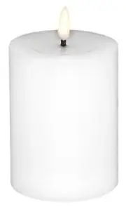 Maxwell & Williams: Let's Get Lit LED Flameless Candle - Natural (7.5x10cm)