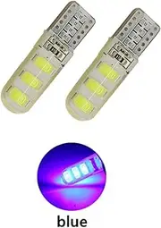 T10 W5W 5630 5730 6smd Crystal LED Light 12V LED Light Blub (Purple)
