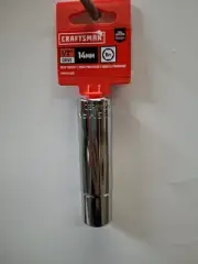 Craftsman 14 mm X 1/2 in. drive Metric 6 Point Deep Socket