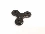 Tri-Spinner Fidget Toy EDC Hand Spinner Anti Stress Relief Toys Reducer Black