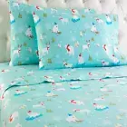 4-Piece Fun in the Snow Geometric Queen Sheet Set