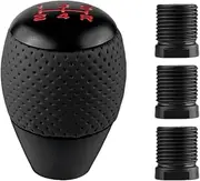 Shift Knob Replacement, Car Shifter Knob, Manual Shift Knob, Sports Car Shifter Knobs with 5 Speed Transmission, Sleek and Stylish Car Shifter Knobs for Effortless Gear Changes