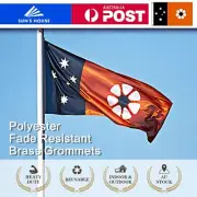 180x120cm Northern Territory Flag Heavier Duty BOTH SIDES PRINTED NT Aussie Flag