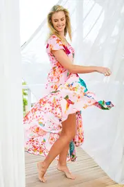 Hummingbird Maxi Dress--RUB-HUMM-S19