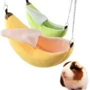 Pet Hamster Banana Hammock Swing Squirrel Parrot Hanging Bed House Cage Nest Toy