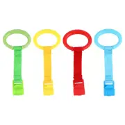 4 Pcs Baby Playpen Handles Pull up Rings for Babies Children Cot Fitness