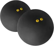 KOMBIUDA Rubber Squash Balls Small Racket Balls Training Set Enhance Your Reflexes