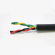 4-core 5-Meter Twisted Pair Shielded Cable 20 22 18 17 16 24awg PVC Pure Copper core Communication Signal Soft Control Cable(5 Meters Price,4 CORES_17 AWG 1.0MM)