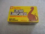 SUNSHINE CHOCOLATE COOKIES COOKIESAURUS DINOSUAR VINTAGE BOX SEALED 1980'S