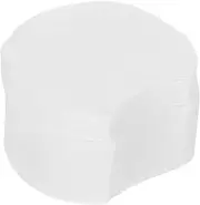 SHERCHPRY Face Cleansing Pads 600pcs Semi-circular Cotton Makeup Remover Pads Thicker Soft for Daily Use