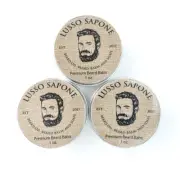 Beard, Beard Care, Beard Grooming, Beard Balm 3 Pack (scent options)