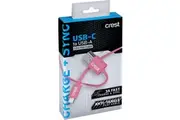 Crest Usb-c To Usb-a Flat Cable 1.2m