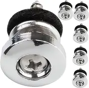 Levemolo Instrument Strap Buckles Guitar Strap Lock Button Set for Electric Bass Acoustic and Ukulele
