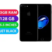 Apple iPhone 7+ Plus (128GB, Jet Black) - Grade (Excellent)