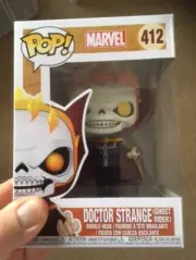 Doctor Strange as Ghost Rider 412 Funko Pop Vinyl New in Mint Box + Protector