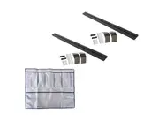 Grand Tourer Rooftop Tent Pair of Alloy Cross Bars + Internal Storage Pocket 4WD