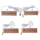 Adjustable Display Base LED Light Stand Base for 3D Crystals Glass Resin Art