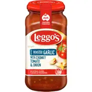 Leggo's Roasted Garlic Chunky Tomato & Onion Pasta Sauce 500g