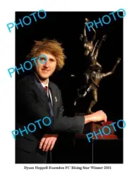 LARGE PHOTO DYSON HEPPELL 2011 AFL RISING STAR WIN ESSENDON FC