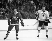 Guy Lapointe Of The Montreal Canadiens 1970s Old Ice Hockey PHOTO 4