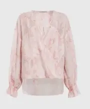 ALLSAINTS Penny Masala Top Size 10 GENUINE RRP £98 #E9