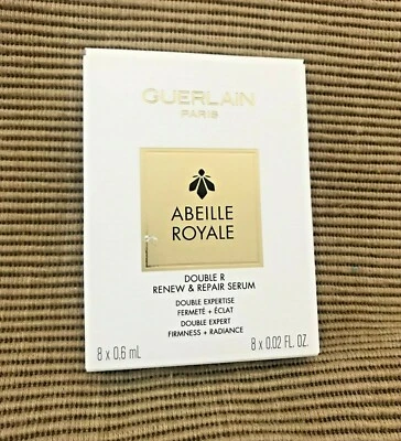 8 New Guerlain Paris Abeille Royale Double R Renew & Repair Serum Travel Size