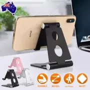 Universal Metal Desk Tabletop Phone Tablet Stand Holder Foldable Adjustable AU