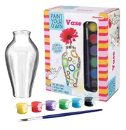 Kaper Kidz Pyo Metallic Painting Vase Kids/Children Painting DIY Craft Kit 8+