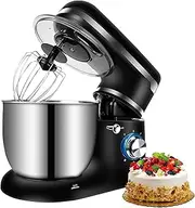 Stand Mixer，Kitchen Electric Mixer，5l Bowl 1200w Food Mixer，with Whisk, Dough Hook, Mixer，6 Speed Adjustment，for Making Cakes, Biscuits, Noodles, Etc.