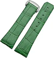 [UMCNVV] Genuine Leather Watch Strap For Omega Constellation Double Eagle Series Men Women 17mm 23mm Watchband