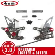 For Kawasaki Ninja ZX10R ZX1000 ZX1000J 2011 - 2015 Racing Footrest Rearsets