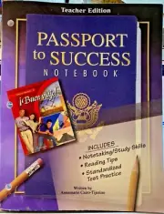 Passport To Success Notebook Teacher Edi Annamarie Cairo-Tijerino GLENCOE