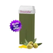 BeautyFor Olive Oil Wax, Roll-on Cartridge 100 ml Hair Removal Wax