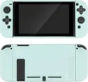GeekShare Protective Case Slim Cover Case for Switch and Game Console - Shock-Absorption and Anti-Scratch (Peppermint Green)