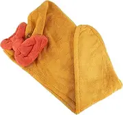 NULYLU Super Absorbent Fleece Sleep Cap Quick Drying Hair Dry Hat Shower Cap Hair Towel