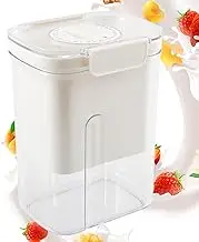 Greek Yogurt Strainer with Lid Compact Yogurt Whey Separator Food Grade Greek Yogurt Maker Strainer Reusable Yogurt Filter Maker Yogurt Separator with Timer for Yogurt Cheese